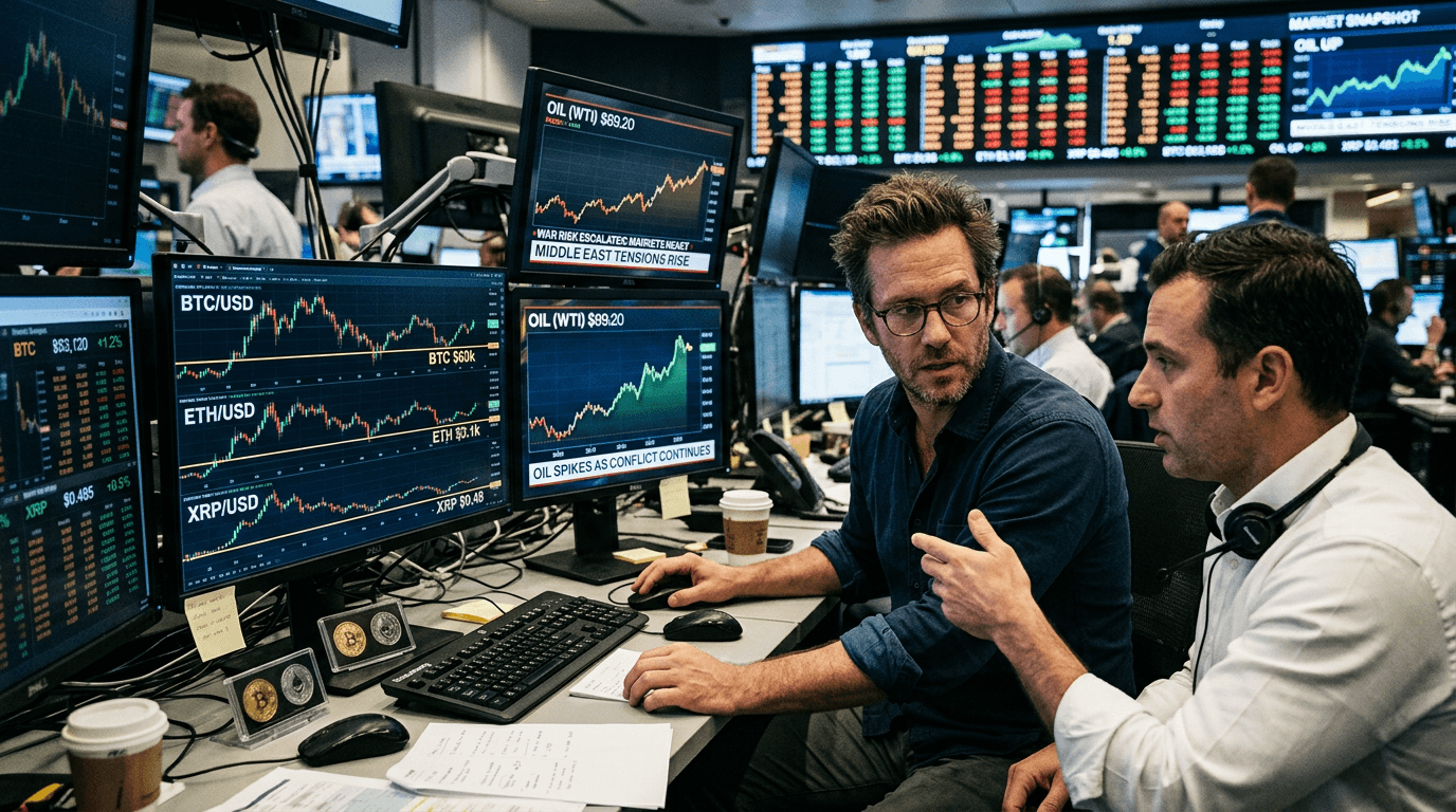 Crypto Near the Edge: How Support Levels Reflect Geopolitical Stress