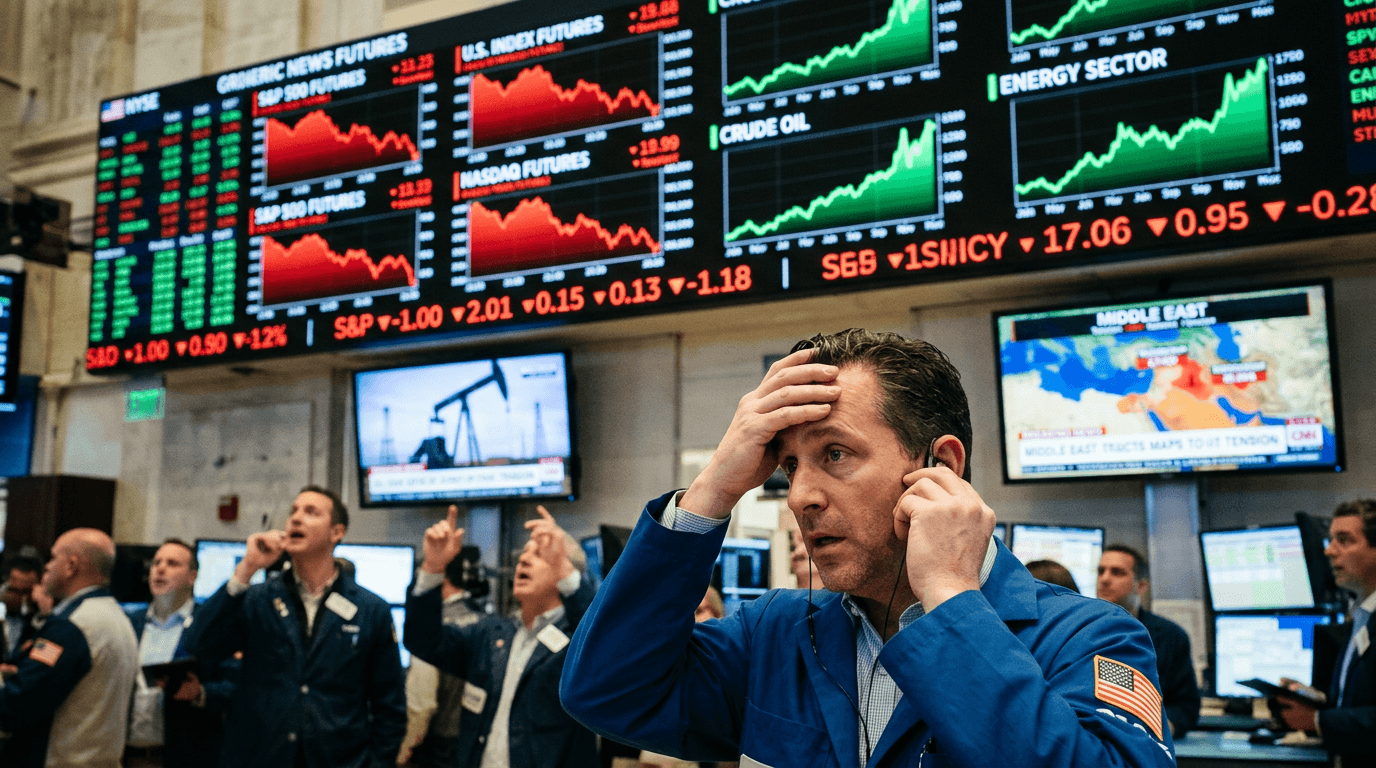 Oil, War, and Wall Street: How Middle East Shocks Hit Stocks and Futures