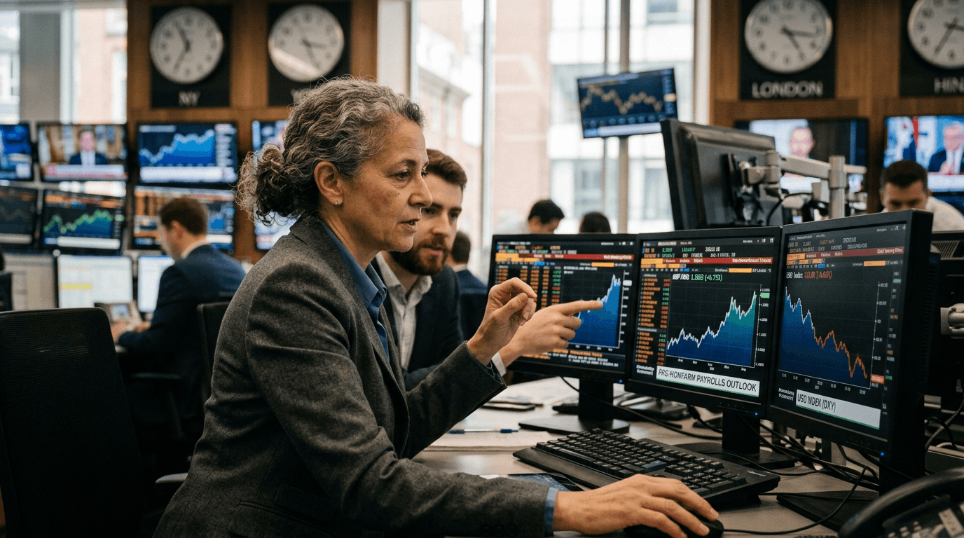 Sterling Rises as Dollar Softens: What Payrolls Mean for GBP/USD