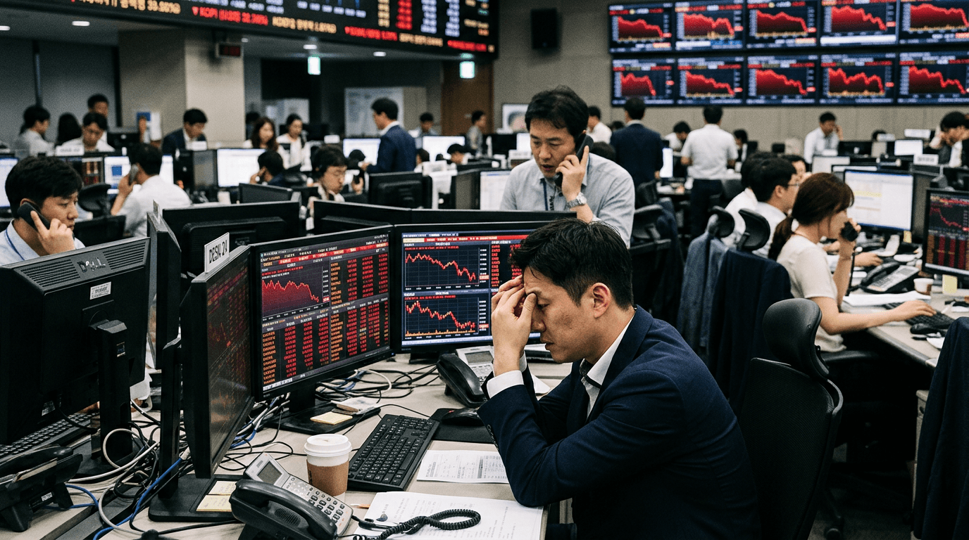 Tech Rout in Asia Flips Emerging-Market Flows Deeply Negative