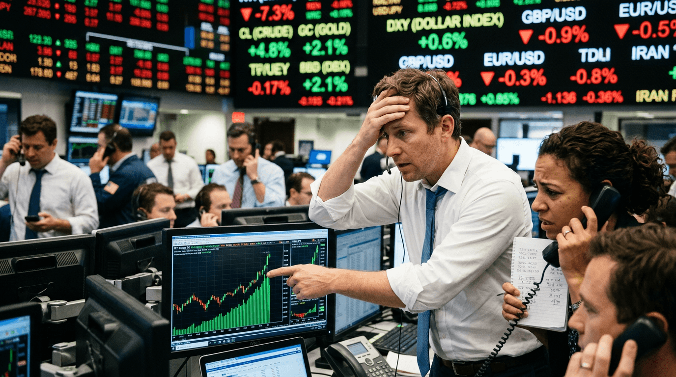 Oil, War and FX: How U.S.–Iran Tensions Are Lifting the Dollar and Pressuring Sterling