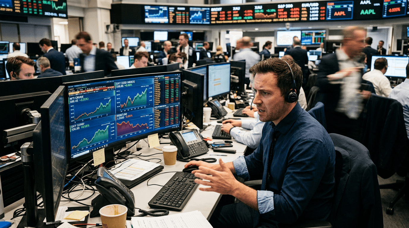 Safe-Haven Dollar Soars as Middle East Tensions Ignite Oil Markets