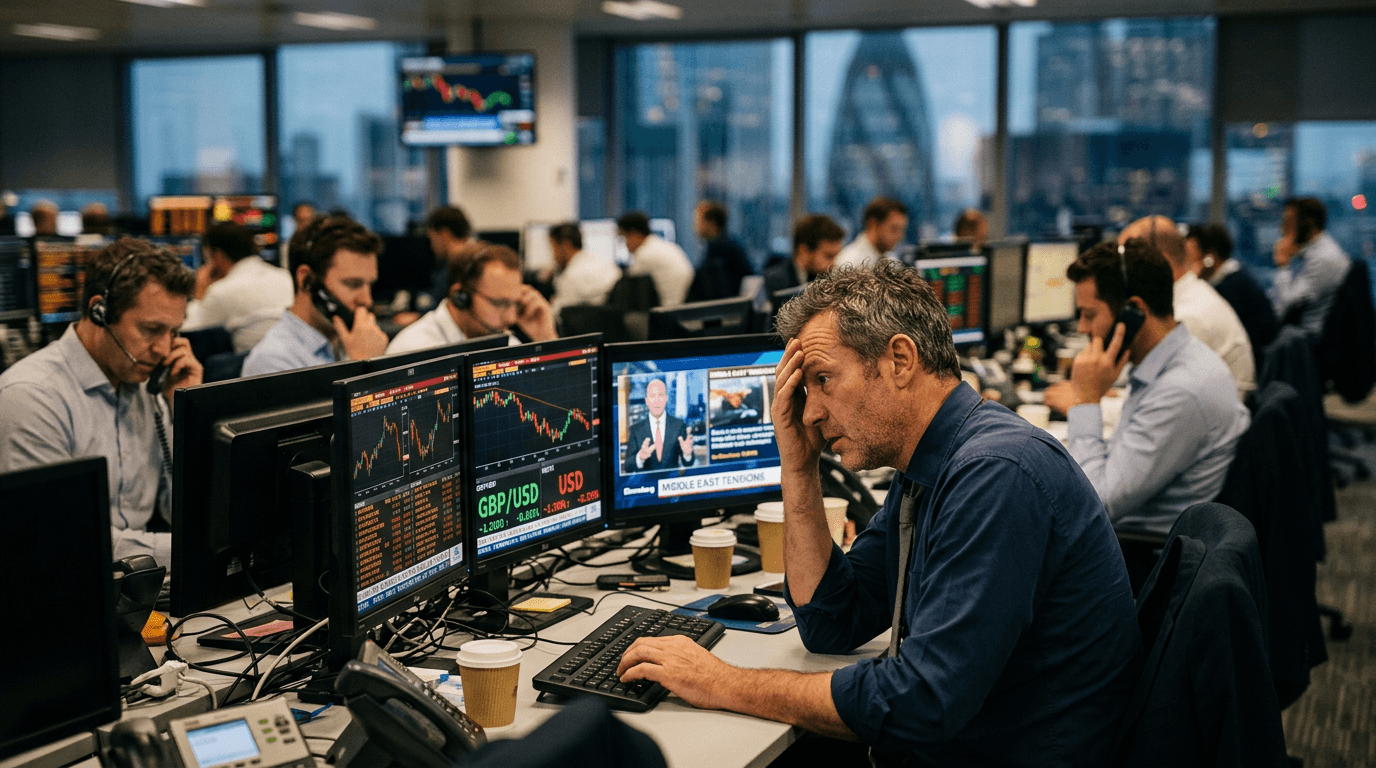 Sterling Slips: How Iran Strikes Are Rewriting the GBP/USD Story