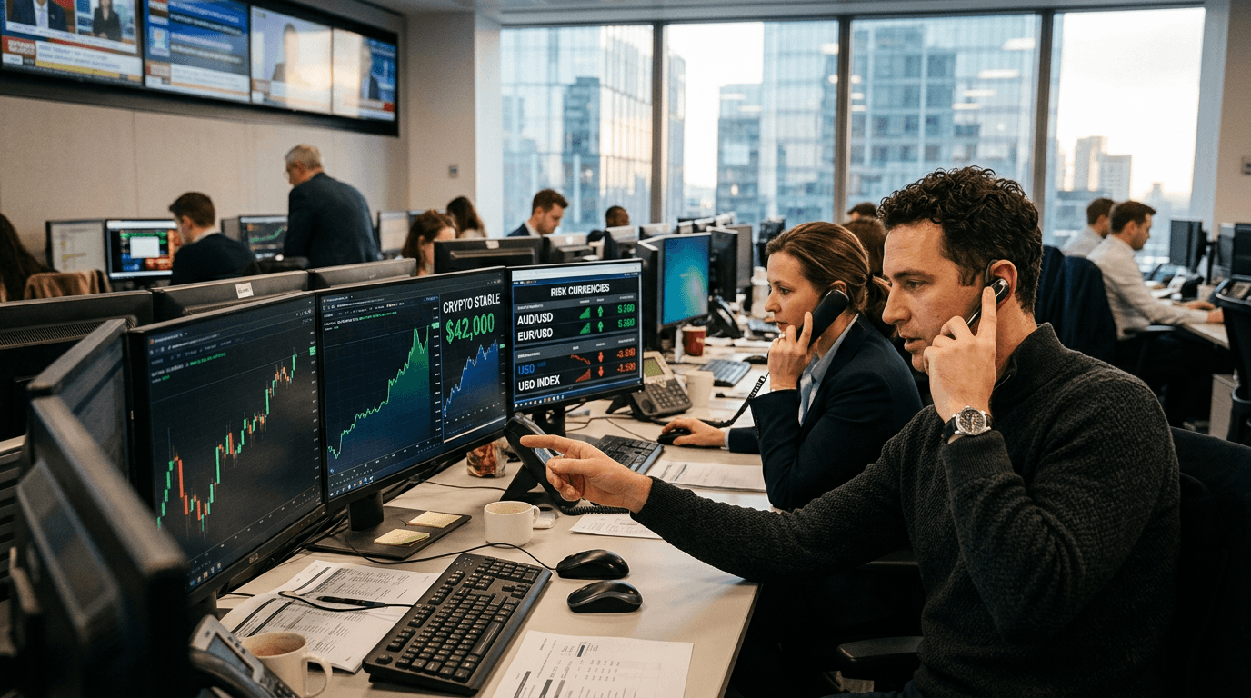 Dollar Softens As Middle East Peace Hopes Lift Risk FX And Crypto