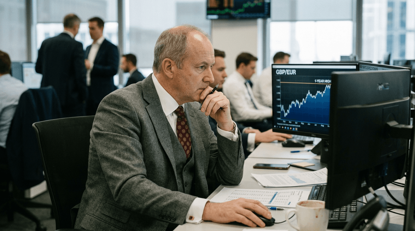 Sterling vs Euro: Why Rate Expectations Keep GBP Near a One‑Year High