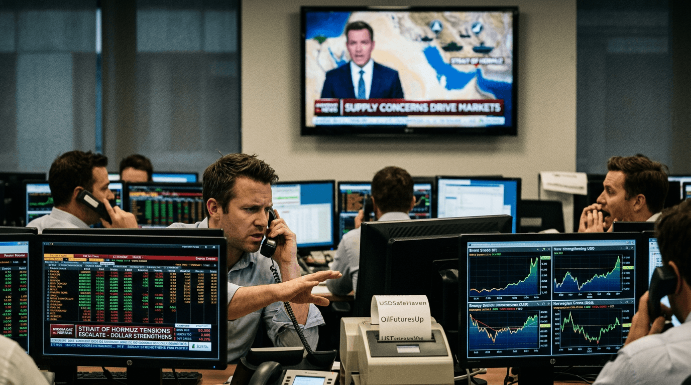 Safe-Haven Dollar, Oil Shocks, and the FX Fallout from Middle East Tensions