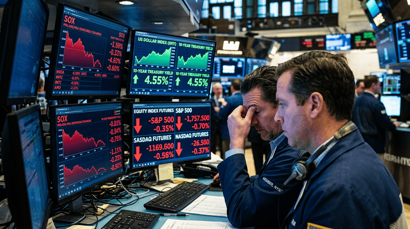 Chip Shock: How Semiconductor Selloffs Ripple Across Global Markets