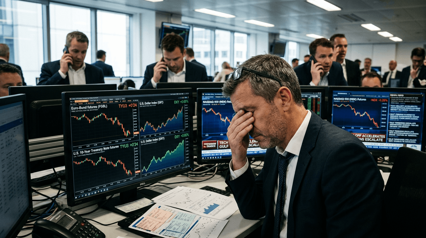 Safe-Haven Dollar, Gulf Tensions and the Tech Rout Explained