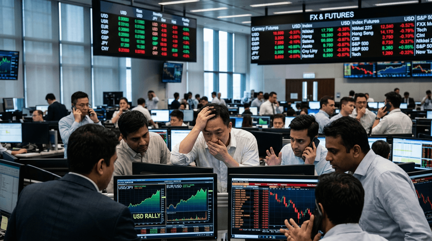 Dollar Surge Meets Asian Tech Rout: What Traders Must Know Now