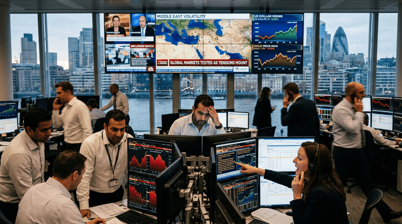 Oil, Inflation, And Havens: Trading The Middle East Shock