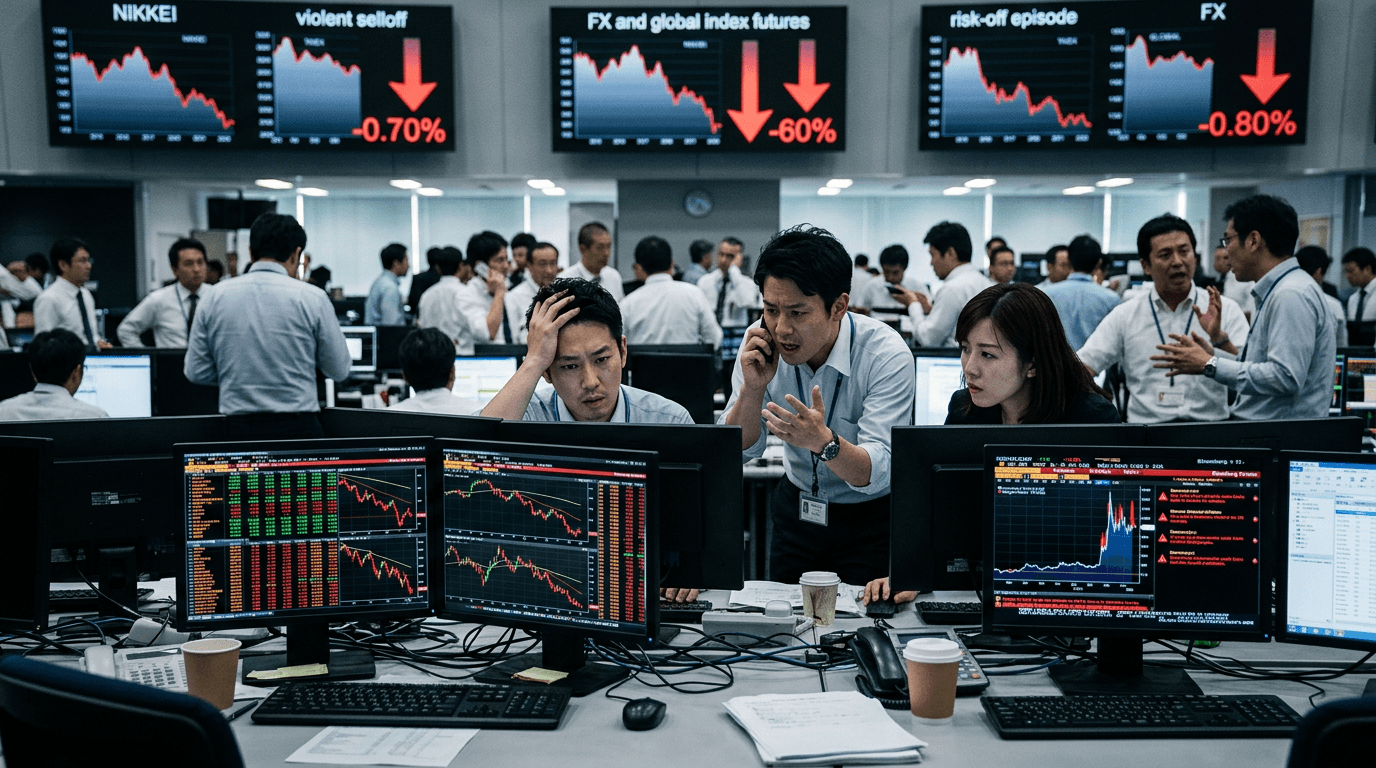 Asian Tech Bloodbath: How FX and Index Futures Amplified the Shock