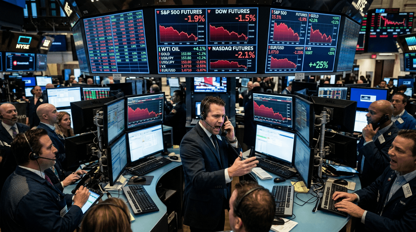 Stock Futures Slide After Iran–Israel Flare-Up: What Traders Need To Know