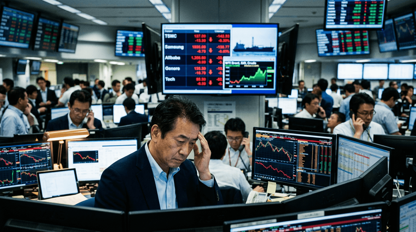 Asian Markets at a Crossroads: AI Earnings Test Amid Gulf Tensions