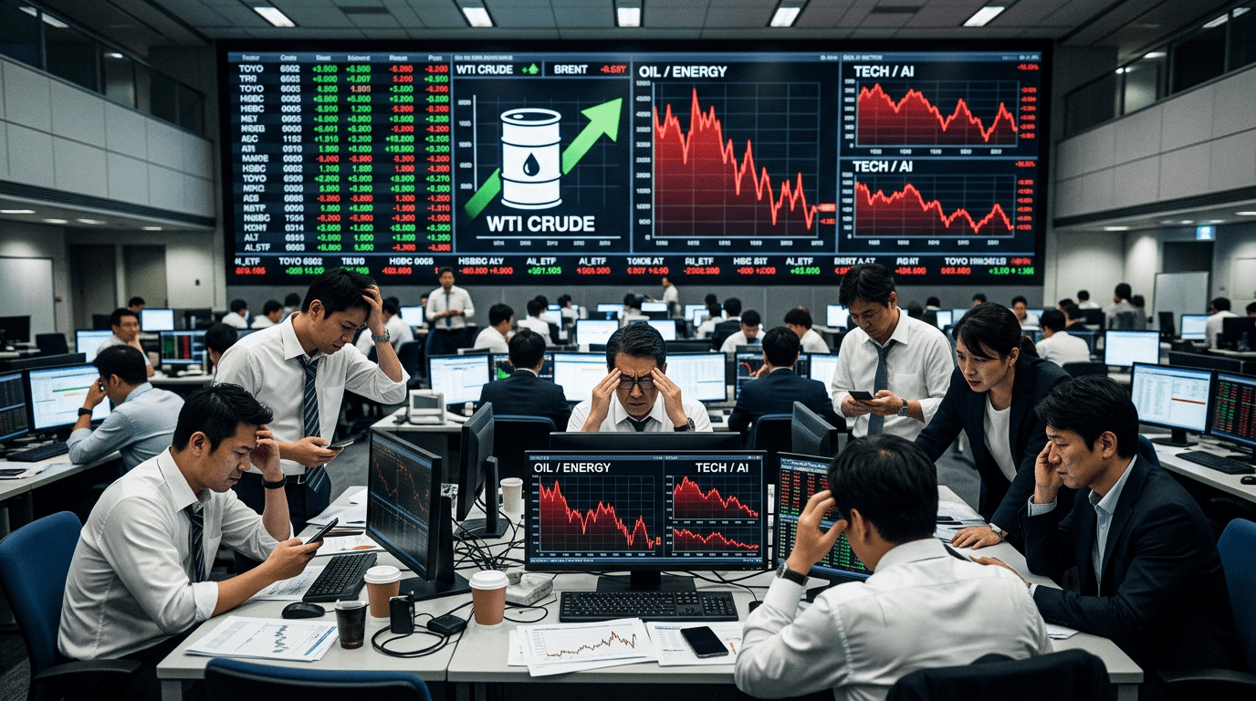 Asian Markets On Edge: Oil Shock vs The AI Equity Story