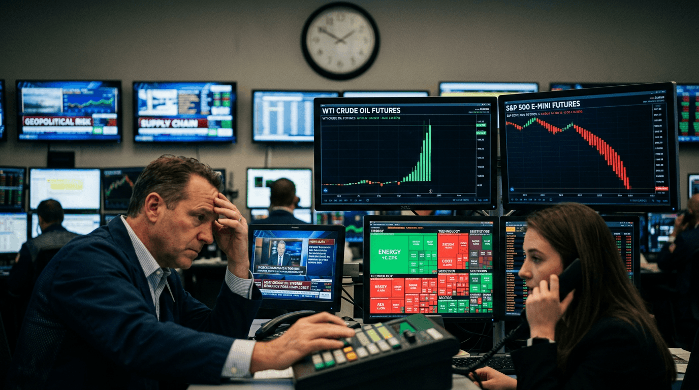 U.S. Strikes on Iran: Why Futures Fall as Oil Firms Near Highs