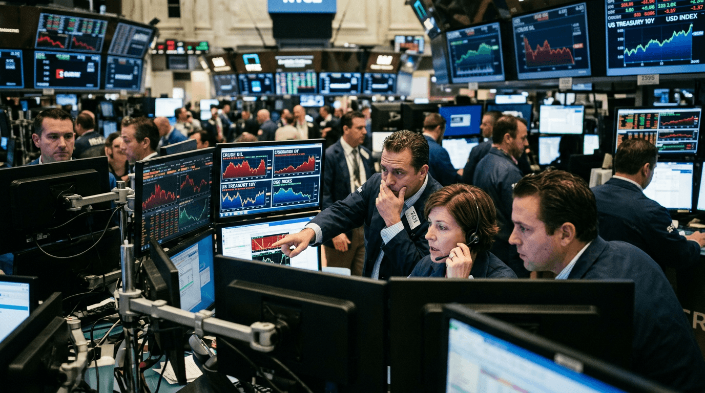 War Jitters Hit Wall Street: Oil, Yields and the Dollar Take Control