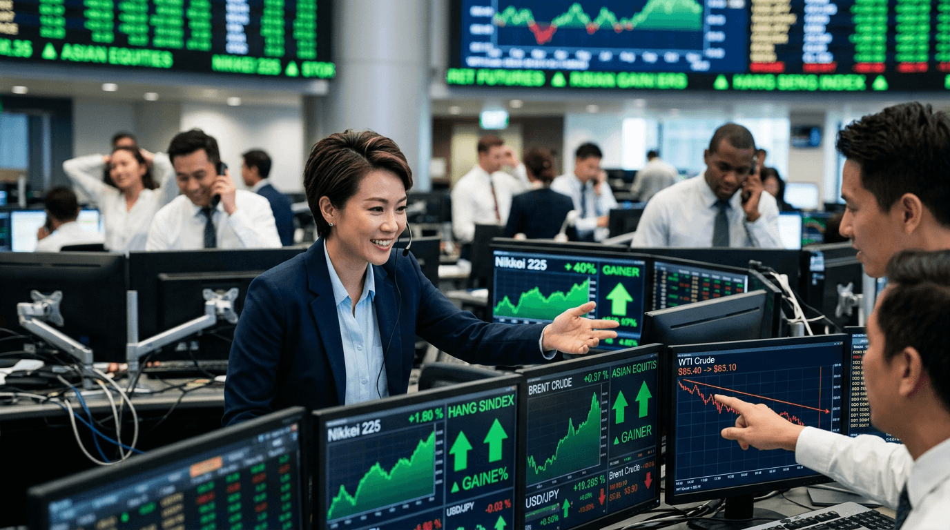 Asian Stocks Climb as Oil’s War‑Premium Fades: What Traders Should Watch Now