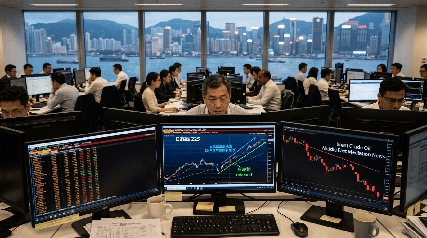Asian Stocks Rally as Middle East Mediation Cools Oil and Risk Fears