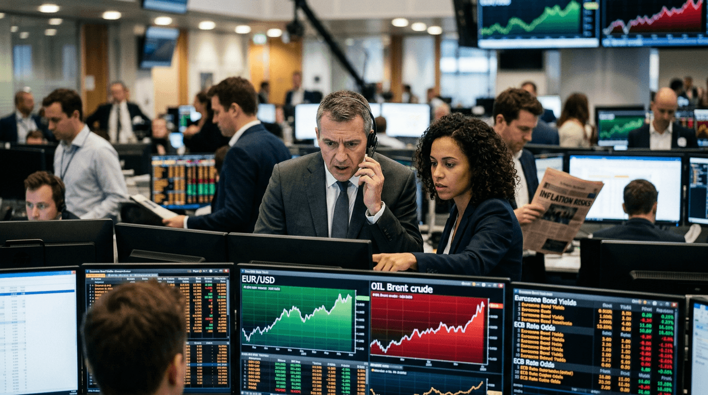 Oil Shock Reprices ECB Path And Puts A Floor Under The Euro
