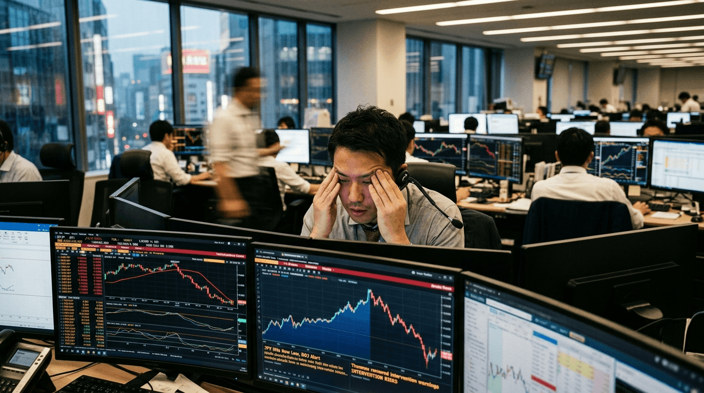 Yen at 40-Year Lows: Intervention Risks and FX Volatility in Focus