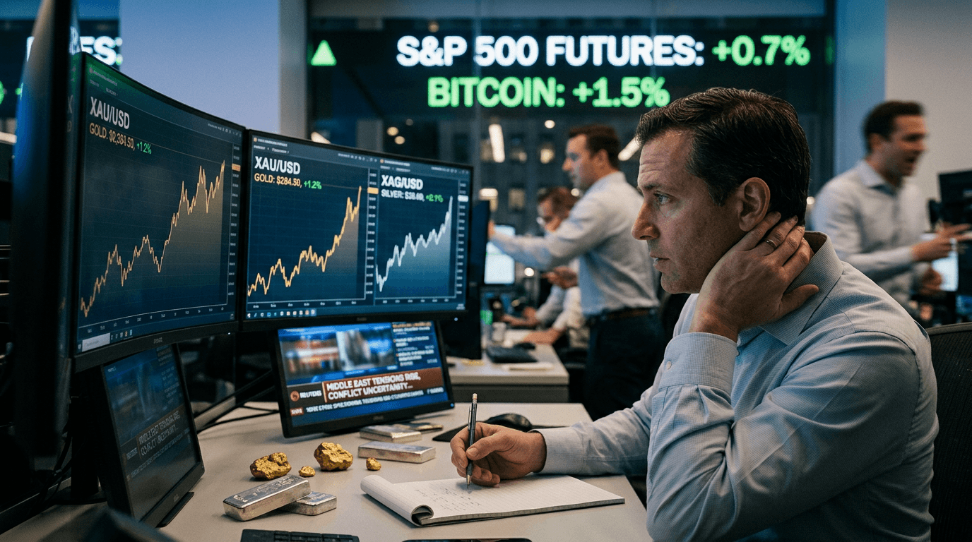 Safe Havens vs Risk-On: What Gold, Stocks and Crypto Are Signaling Now