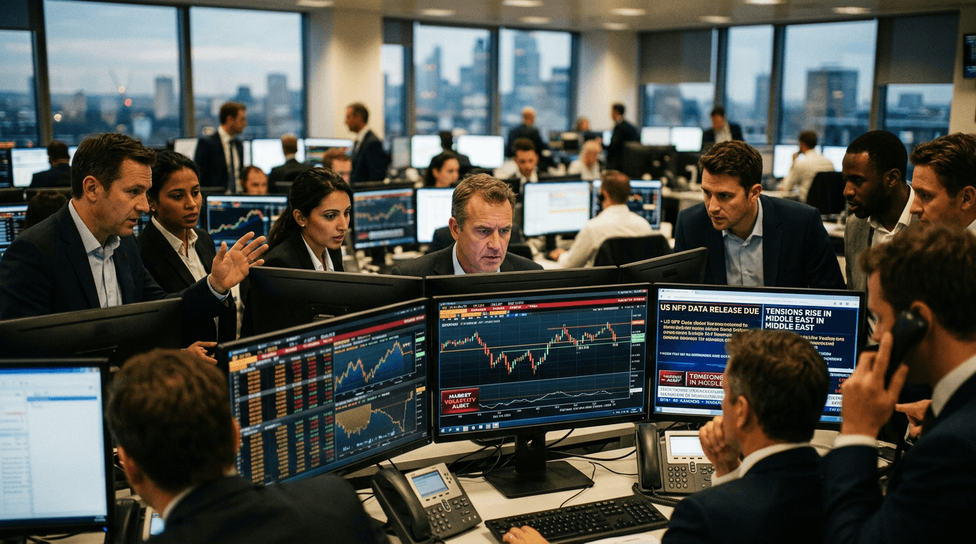 NFP Meets Geopolitics: How Euro, Sterling and High-Beta FX Face the Shock