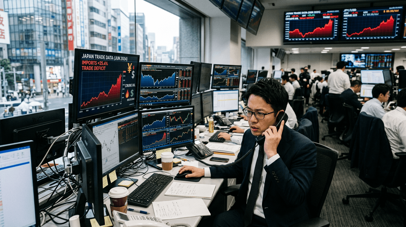 Japan’s Import Surge: Weak Yen, Expensive Oil, and the BOJ’s New Headache