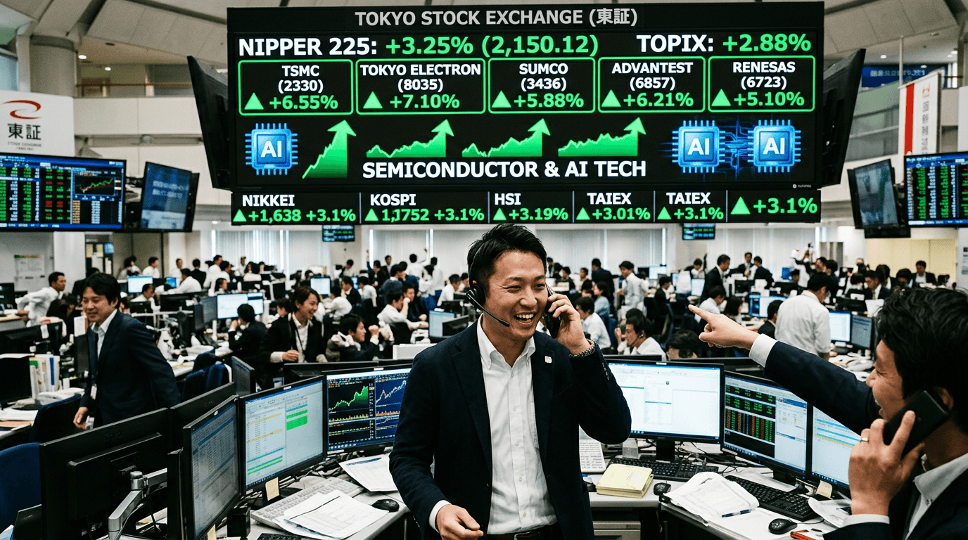 Chipmakers Power Asian Equity Rally: What Futures Traders Should Watch