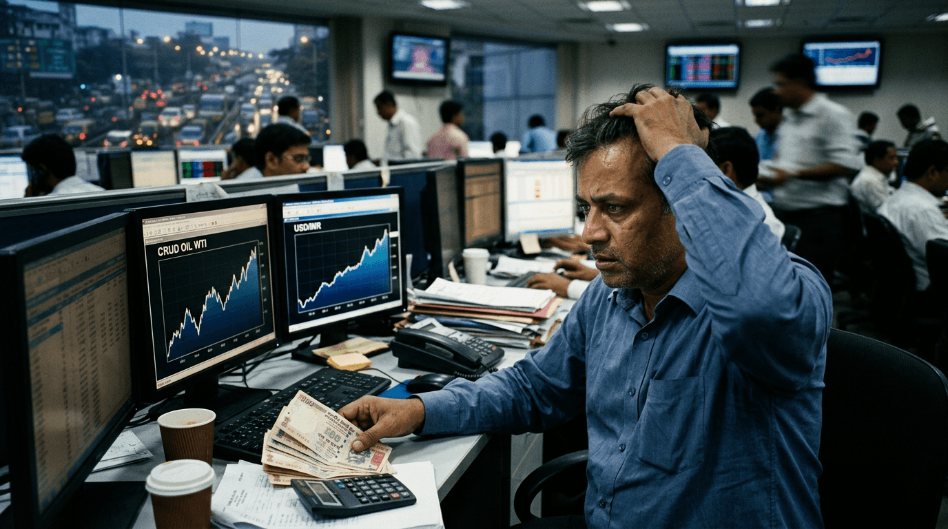 Oil Surge And The Rupee: How Energy Shocks Hit India’s FX
