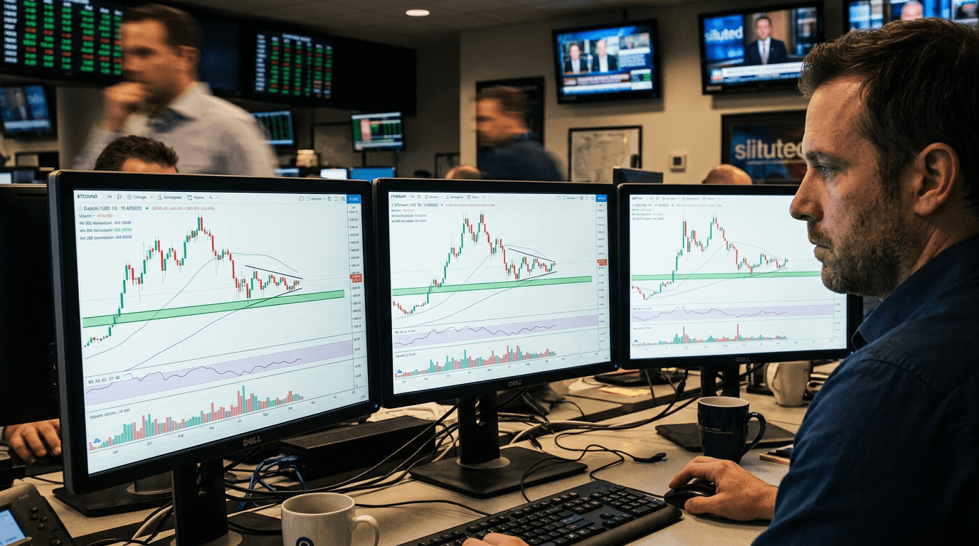 Crypto Pauses at the Edge: Bitcoin Holds Key Support After 2% Pullback