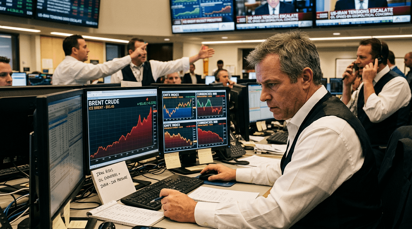 Oil Shock, Inflation Hedges and EMFX: Trading the New U.S.–Iran Risk Premium