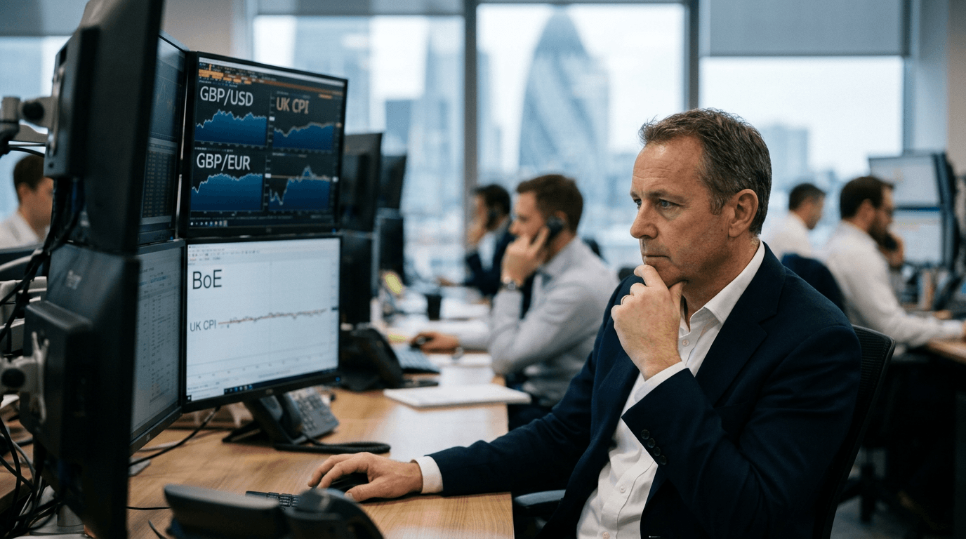 Sterling Holds Firm As Softer UK Inflation Confirms Gradual BoE Easing