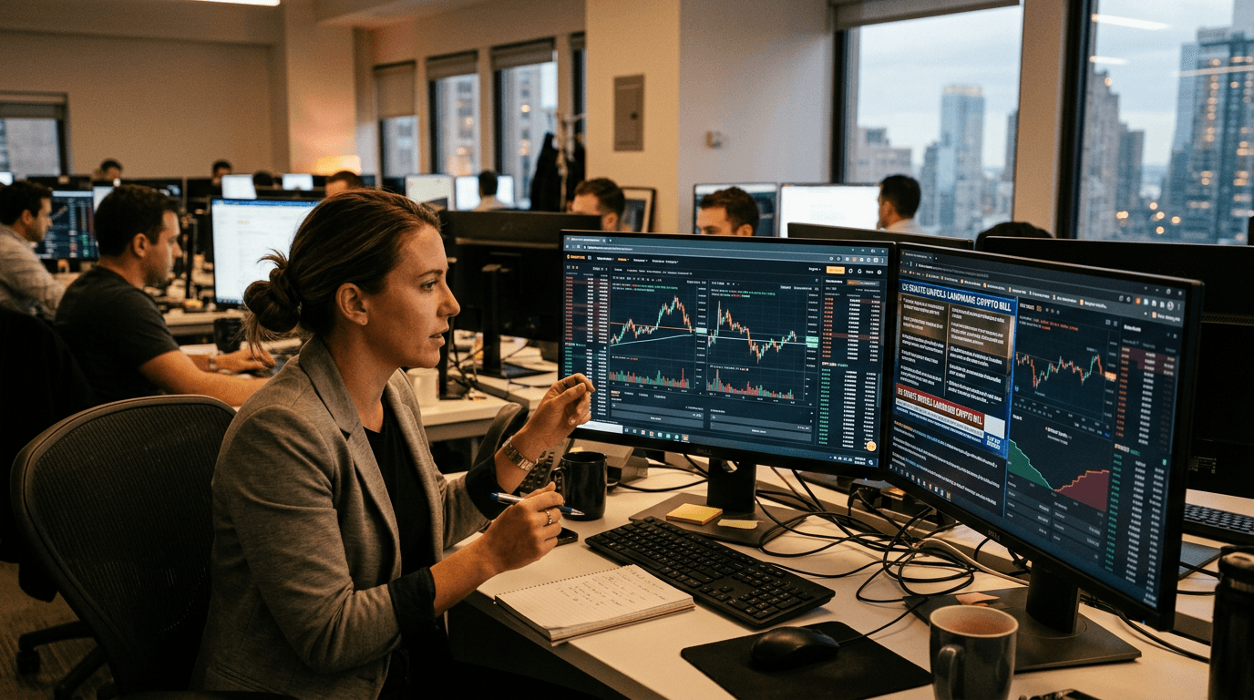 Crypto Market Steadies As US Senate’s Clarity Act Redraws The Rulebook
