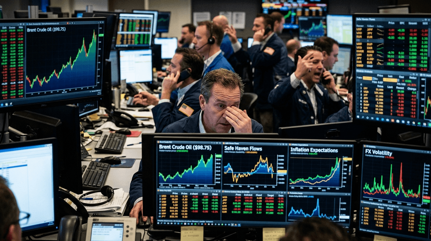Oil, Gold and FX: How Middle East Tensions Are Repricing Global Risk