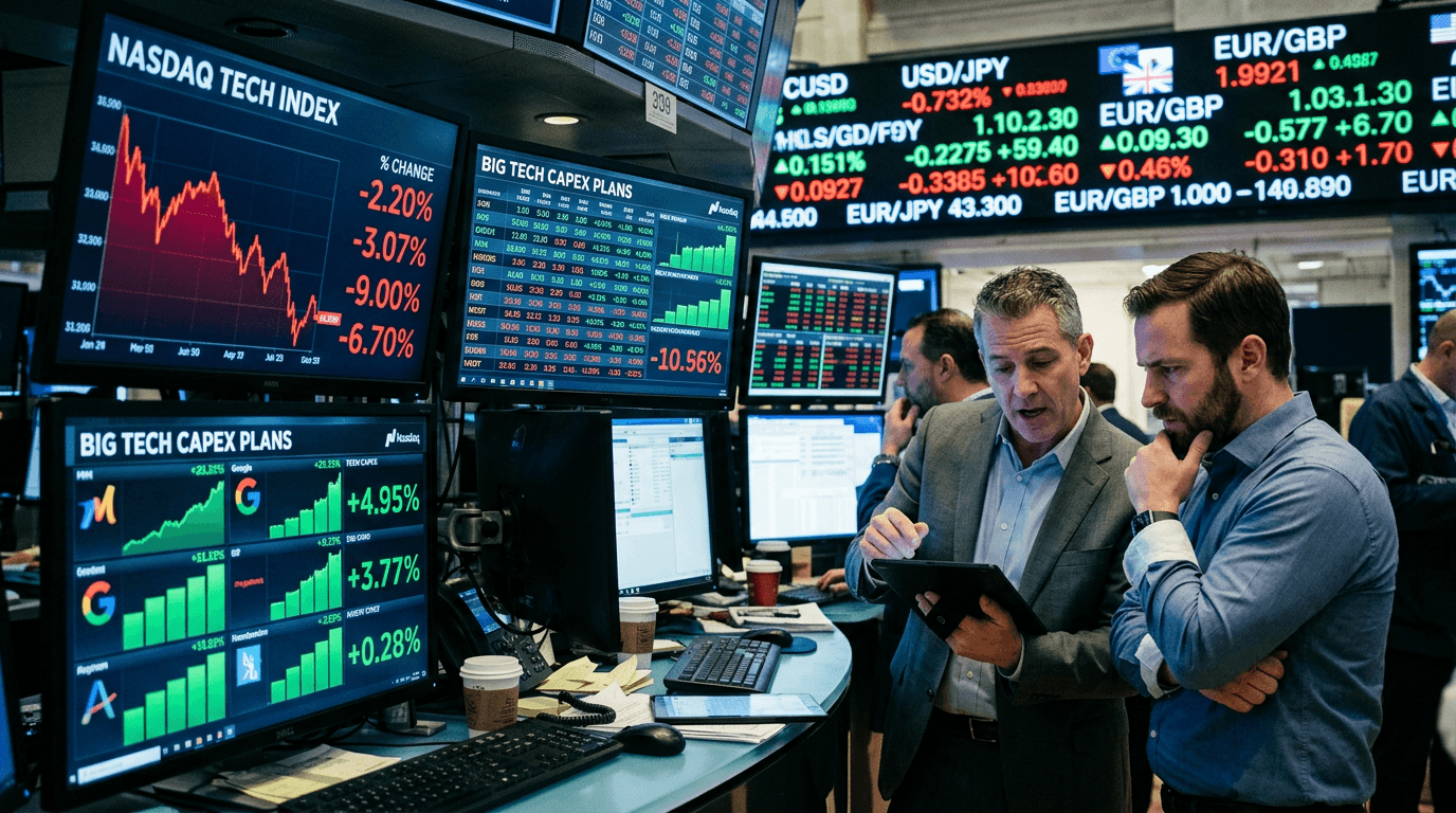 Tech Pullback, Big Tech Capex and the Ripple Through Futures and FX