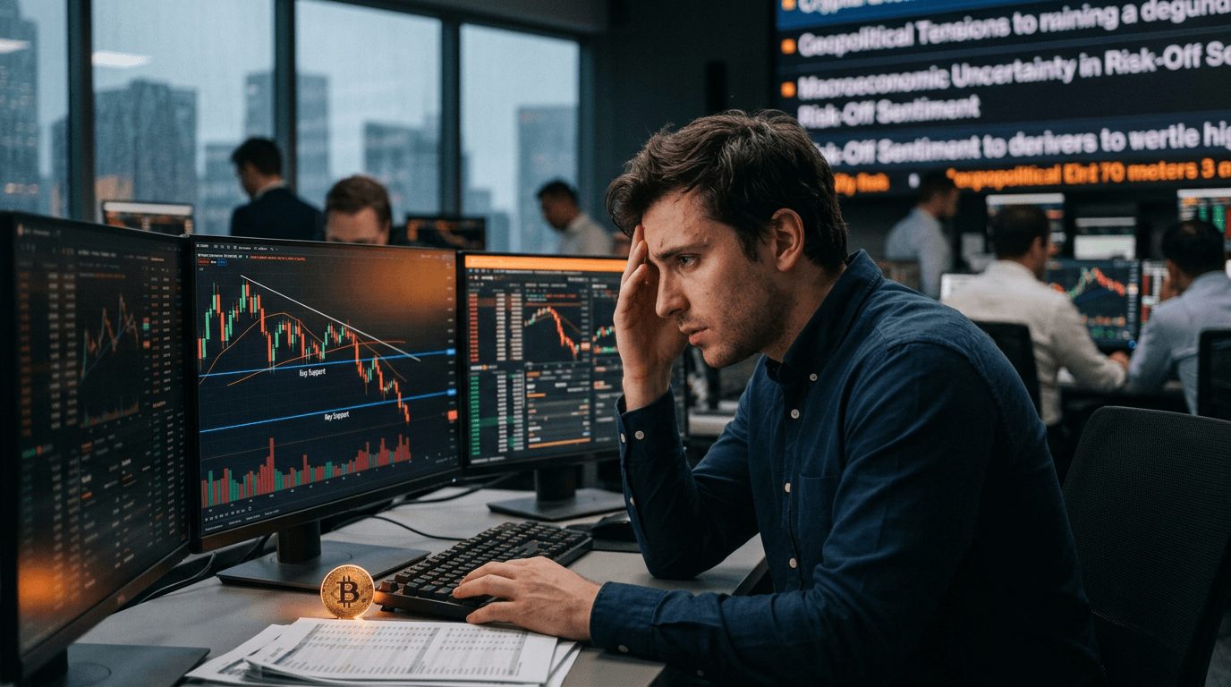 Crypto At The Edge: Trading Key Supports In An Uncertain World