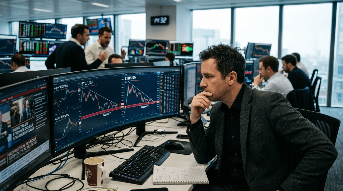 Crypto at a Crossroads: Key Support Levels vs Macro Headwinds