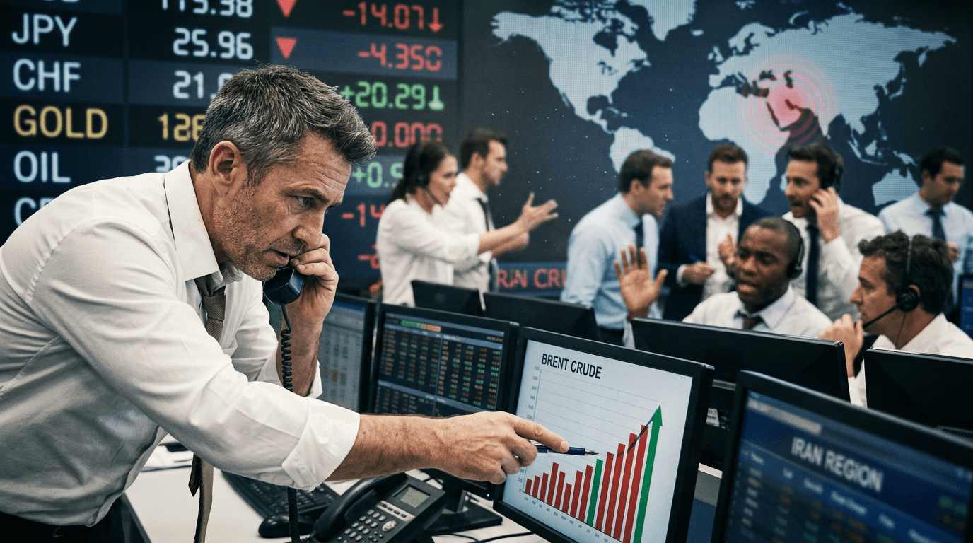 Oil Spike, Safe Havens, And FX Turbulence: Trading The Iran Shock