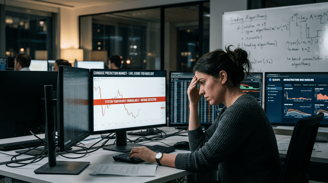 Coinbase Outage: What Restored Prediction Markets Reveal About Risk