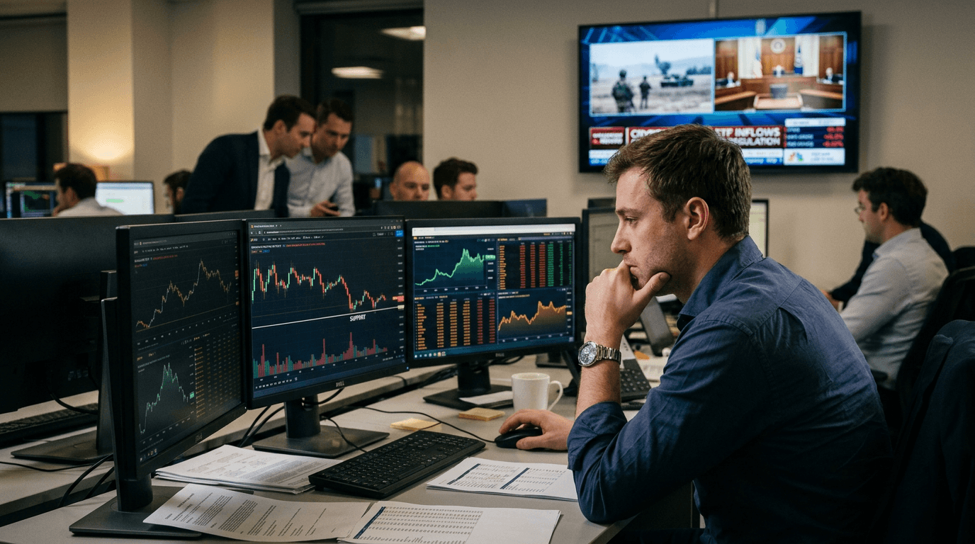 Crypto At A Crossroads: BTC, ETH and XRP Test Support After War Jitters
