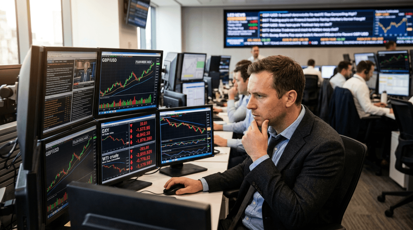 Sterling Near Four-Week Highs: What FX Traders Can Learn From Dollar And Oil Moves
