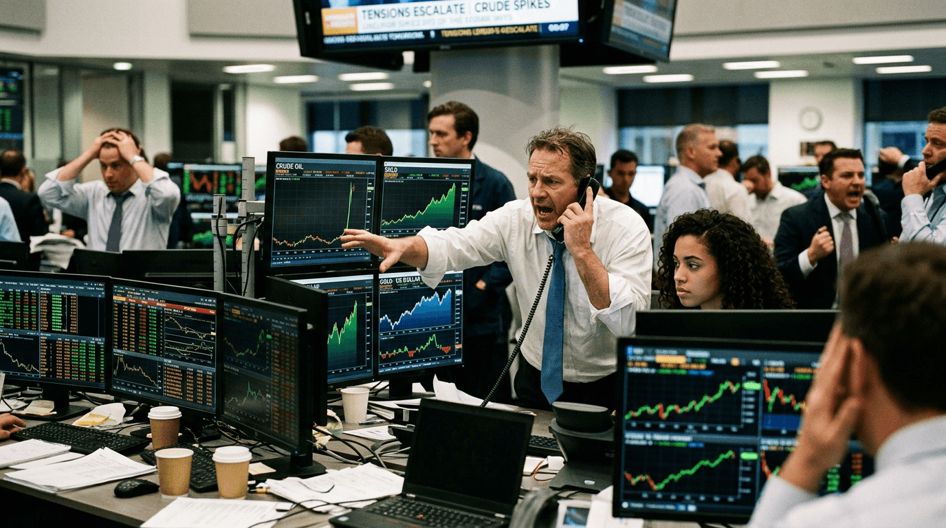 Oil, Safe Havens and FX: Trading the Middle East Risk Shock