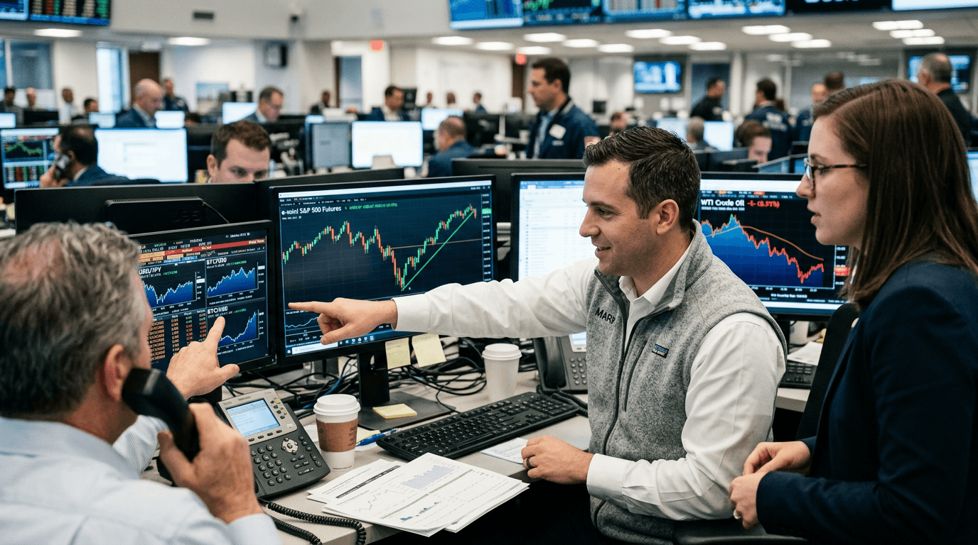 U.S. Futures Rebound As Oil Retreats After Renewed U.S.–Iran Strikes