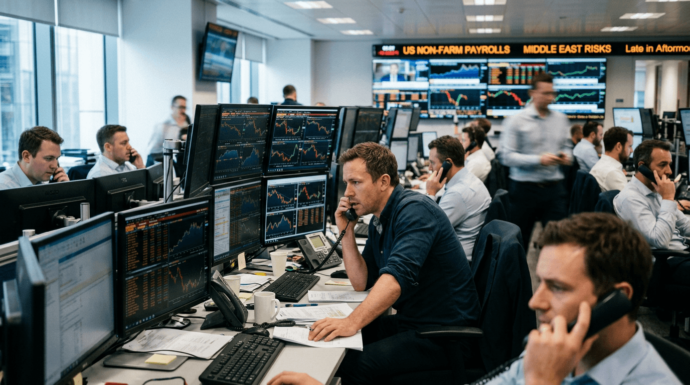 Forex Volatility Surges as NFP Meets Middle East Risk