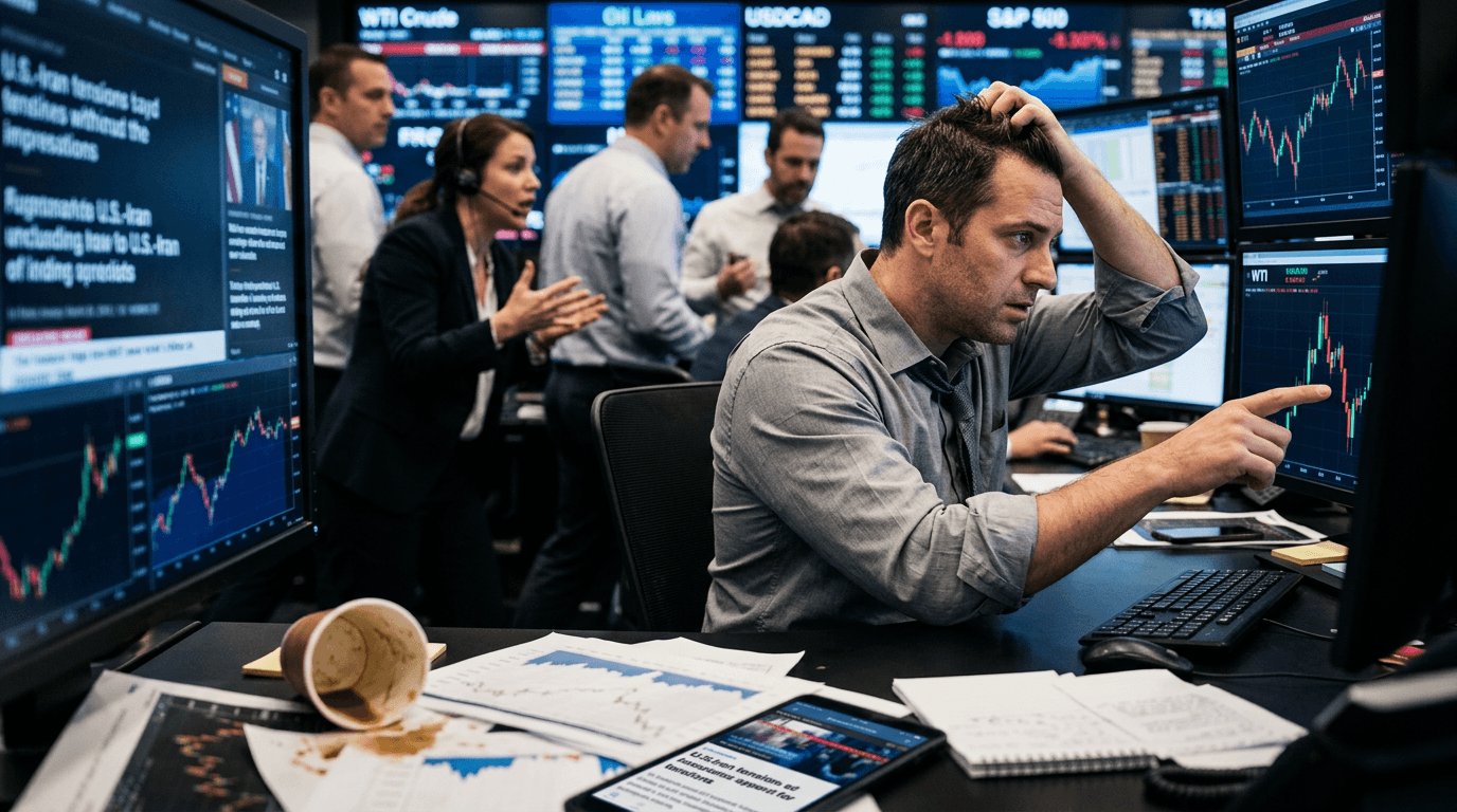 Oil Spike Playbook: CAD, Risk Assets, and Trading the U.S.–Iran Shock