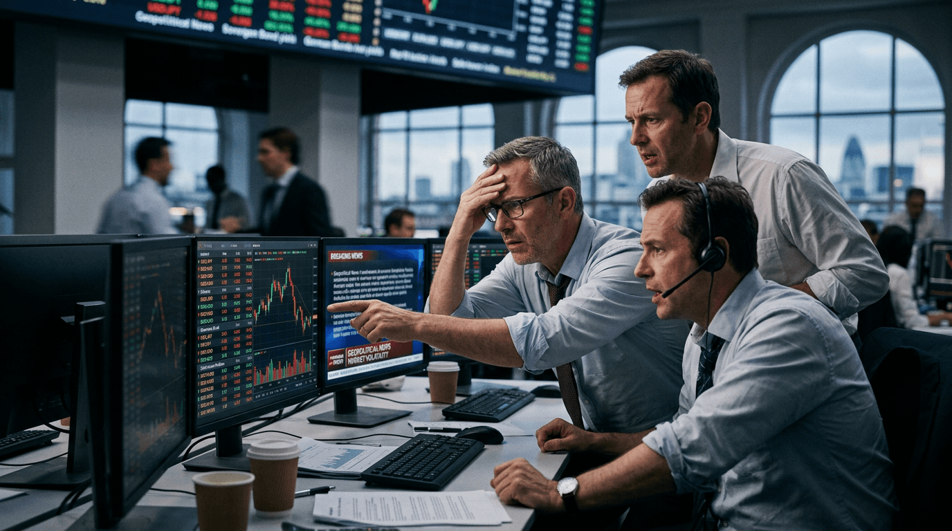 Safe-Haven Rush: How US–Iran Tensions Are Shaking Yields and FX