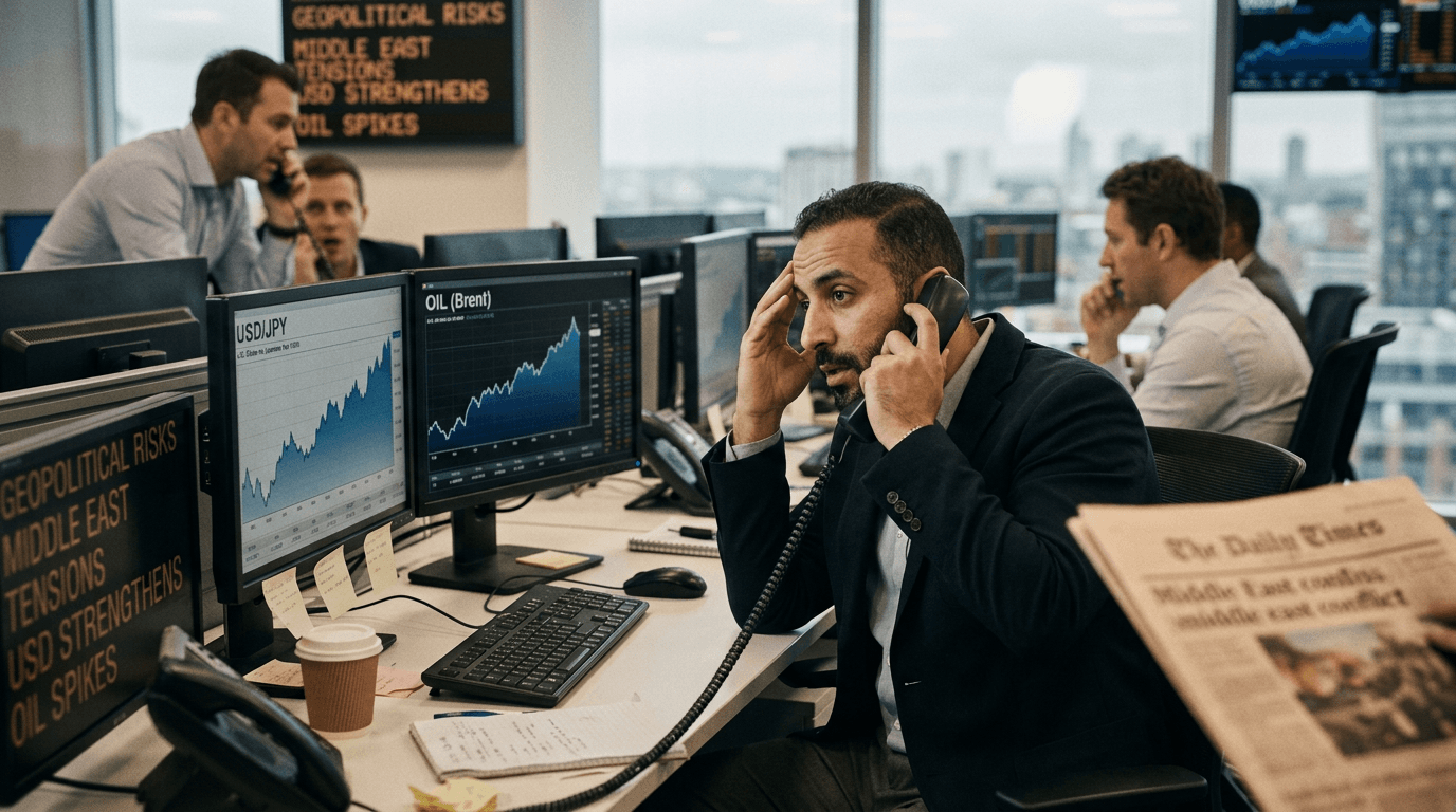 Dollar Safe-Haven Surge: FX, Oil, and Risk Sentiment Explained