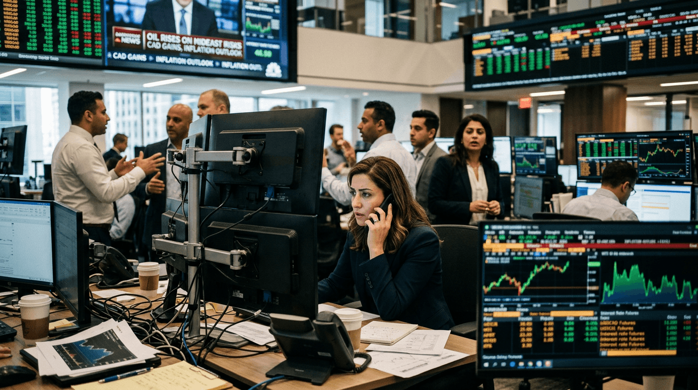 Loonie On The Frontline: How Iran Tensions And Oil Spikes Lift The Canadian Dollar