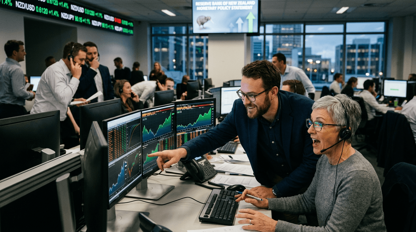 Kiwi in the Lead: Why NZD Is Outperforming After the RBNZ’s Hawkish Hike