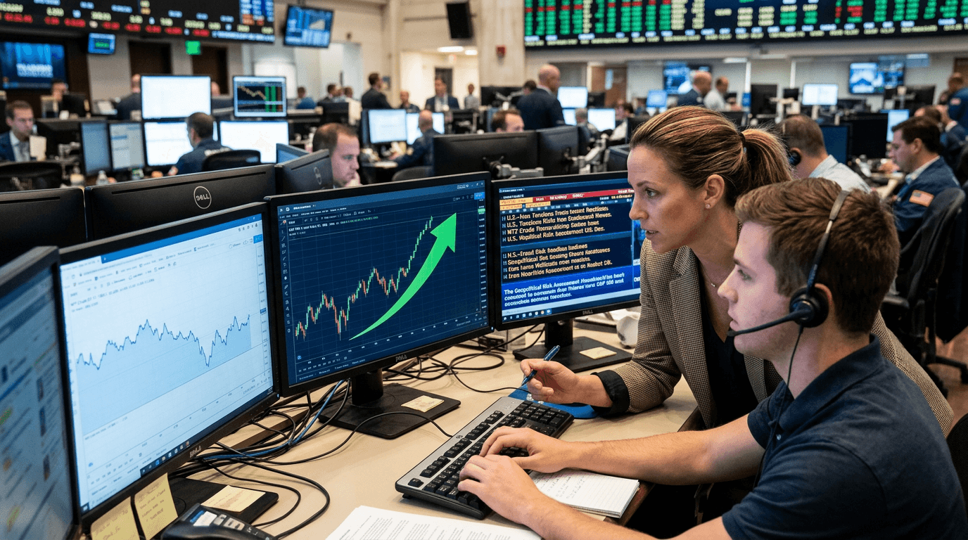 Wall Street Futures Bounce Back As Oil Steadies And Geopolitical Fears Cool